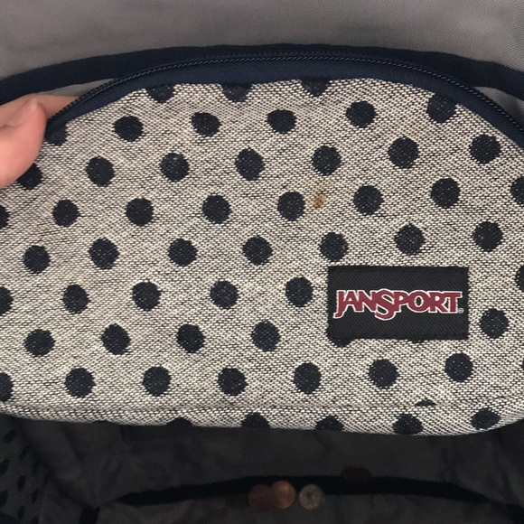 Jansport Bags Jansport Polka Dot Backpack Poshmark